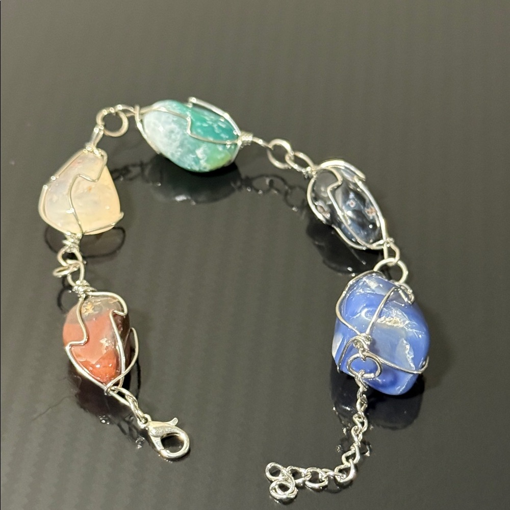 Multicolor Gemstone Bracelet
